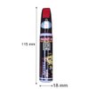 Car Scratch Remover Red Easily Repair Car Scratch Repair Remover Car Touch Up Paint Scratch Repair for Vehicles Auto Paint Scratch Remover (Red)