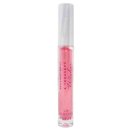 Bath & Body Works A Thousand Wishes Lip Gloss with a Natural Straberry Lip Balm