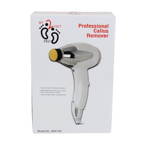 My2Feet Professional Electric Callus Remover+Replacement Disks, White