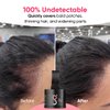 Hairline Powder Instantly Conceals Hair Loss, Root Touch Up Powder, Toppers for Women & Men, Fibers for Thinning Hair, Root Cover Up, Stain-Proof 48 Hour Formula (Dark Brown)