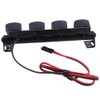 HobbyPark RC Car Light Bar Kit 4 LEDs Body Shell Roof Lights for 1/10 RC Crawler Car Truck Accessories