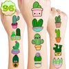Cactus Temporary Tattoo Birthday Party Decorations Supplies Party Favors 96PCS Tattoos Stickers Cute Kids Girls Boys Gifts Classroom School Prizes Themed