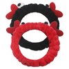 LOKESI 2PCS Spa Headband Makeup Headband Fluffy Cute Crab Makeup Headbands for Slumber Party Supplies Facial Headband Washing Headband for Skin Care Mask