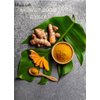 Amelia 3 Huts Turmeric Degreasing Scrub, Moisturizing, Exfoliating Body, Face, Hands,Feet Scrub, Nourishes Skin, Deep Cleansing Brightens the Skin from Dark Spots,Blemish Treatment.