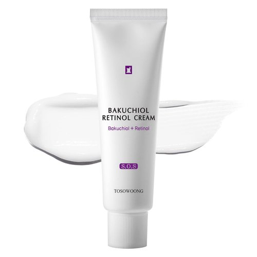 TOSOWOONG Bakuchiol Retinol Cream, Pore and Wrinkle Minimizer with Bakuchiol, Enhances Firmness a...