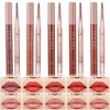 Lea ll U Lip Liner & Lip Glaze Set, Waterproof Smooth Lip Liner, Long Lasting Matte Lip Glaze, Velvet Lip Glow, 2 Pcs, Nude Lipstick, 5 Colors (05#Honey Peach Milk Tea)