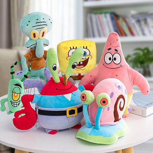 Kevenry 6 Pack Plush Toys Super Soft Plush Cuddle Pillow Buddy Cartoon Plush Figures Set Plushies All Characters Stuffed Animals Toy Birthday Gift