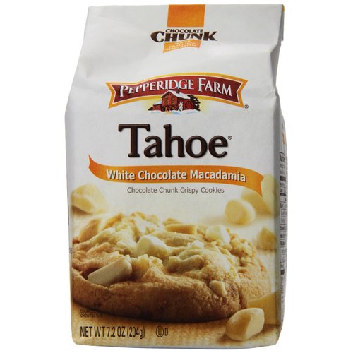 Pepperidge Farm Chocolate Chunk Crispy Cookies, Tahoe White Chocolate Macadamia, 7.2-ounce bag (pack of 4)