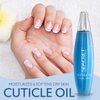 SEACRET CUTICLE OIL: Dead Sea Mineral Nail Care Treatment with Calendula, Argan, Jojoba, Sweet Almond, & Grape Seed Oils, and Vitamin E, Protects and softens All Nail Types, Made in Israel (30ml)
