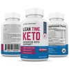 Lean Time Keto Pills 1275MG New & Improved Formula Contains Apple Cider Vinegar Extra Virgin Olive Oil Powder Green Tea Leaf 60 Capsules