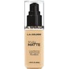 L.A. COLORS Truly Matte Foundation, Porcelain, 1.35 Fl. Oz.
