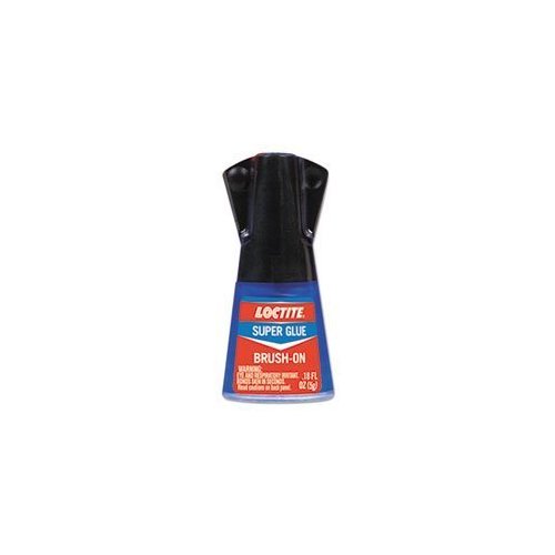 (3 Pack Value Bundle) LOC1365734 Super Glue Brush On, 0.17 oz, Clear