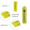GEILIENERGY Solar Light Batteries AAA NiCd AAA 1.2V 600mAh Triple A Rechargeable Batteries for Solar Lamp Garden Lights (Pack of 8)