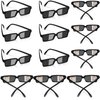 12 Pack Sunglasses Rear View Mirror Sunglasses Real Detective Glasses Anti Track See Behind You with Inside The Lens Mirrors for Kids Personal Security