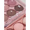 COLORGRAM Pin Point Eyeshadow Palette 02 Pink+Mauve= | Ultra-Blendable Matte, Glitter, Shimmer Shades for Daily Makeup | K-Beauty Eye Palette with Easy-to-Use Calculator Design