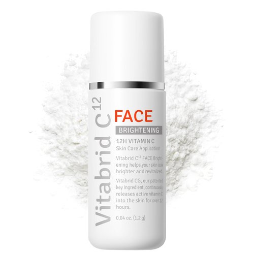 VITABRID C12 Vitamin C Boost Powder for Face with Niacinamide - 12 hours Active Vitamin C - Even Skin Tone, Age Defying, Minimizing Pores - Mix Powder with Serum & Cream, 0.04oz.