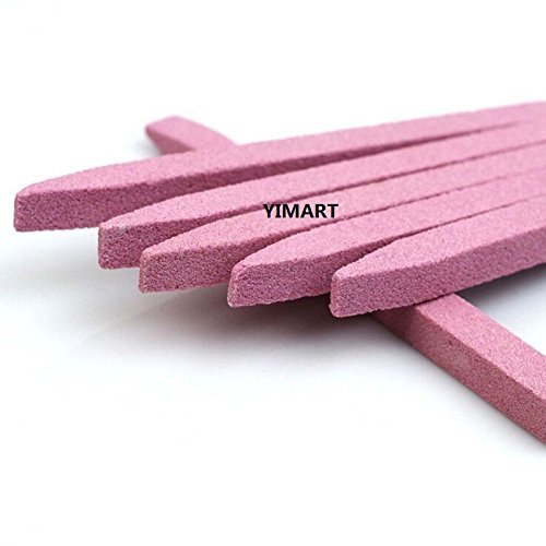 Yimart® 5Pcs Nail Art Pedicure & Manicure Tools Stone Nail Files Cuticle Remover Trimmer Buffer Buffing