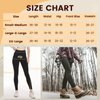 NexiEpoch Fleece Lined Leggings Women - High Waisted Winter Yoga Pants Tummy Control Soft Thermal Warm for Hiking Workout