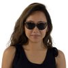 VITENZI Bifocal Sunglasses for Women, Reading Sunglass with Readers, Cat Eye, Gela in Beige 2.50