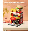 LITTCO Building Blocks City Burger House, Birthday Gifts for Adults and Kids,Toys McDonalds Set 167PCS