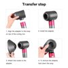USonline911 Diffuser and Adaptor For Dyson Airwrap Styler, for Airwrap Styler Converting to Hair Dryer, Helping to Reduce Frizz