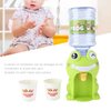 Children Water Dispenser Toys, Mini Fun Water Dispenser Cute Shape Easy Use Children's Mini Water Dispenser Suitable for Children's Birthday Toys Christmas Gifts(Window box/playful frog)