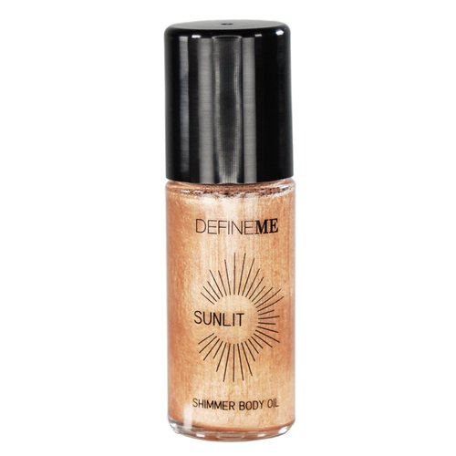 DefineMe Sunlit Shimmer, Shimmering Perfumed Body Oil, Roll-on Applicator, Sofia Isabel Fragrance, 25 mL