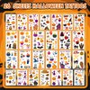 EMOME Halloween Tattoos for Kids, Full and Half Arm Tattoos Set for Halloween Goodie Bags, Kids Sleeve Tattoos Temporary for Boys And Girls Halloween Decorations Supplies Party Favors