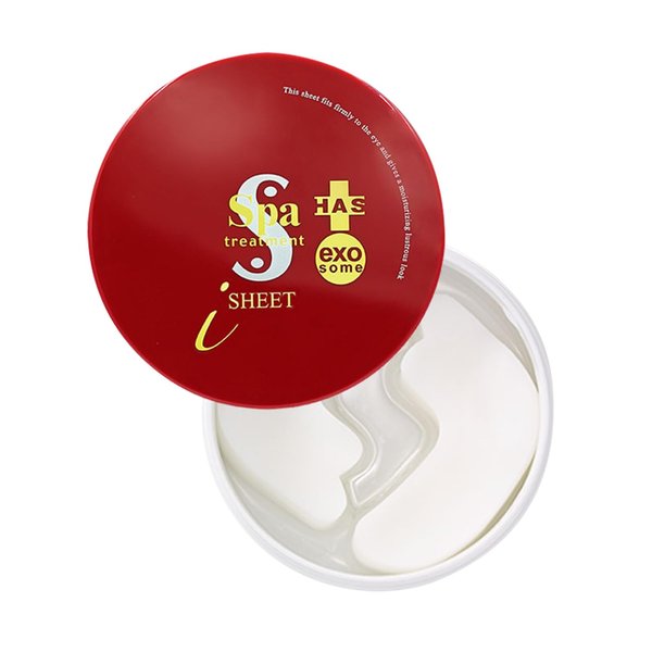 Spa Treatment HAS Stretch iSheet exo Japanese, Under Eye Patches for Puffy Eyes and Dark Circles, eye mask, Under Eye Masks, wrinkles, eyebag, eye masks for dark circles and puffiness (60 Sheets)