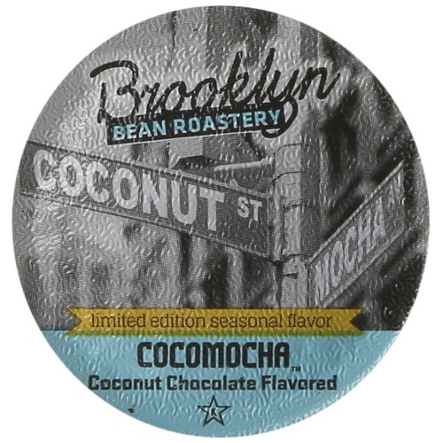 Brooklyn Beans Cocomocha Craft Coffee Pods for Keurig 2.0 K-Cup Brewers, 40 Count