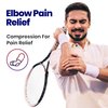Elbow Splint Tendonitis Elbow Brace – Cubital Tunnel Brace for Sleeping - Tennis Elbow Support with Arm Compression Sleeve Elbow Immobilizer for Ulnar Nerve Brace Elbow Pain Men Women - Fits Most