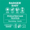 Badger Baby Mineral Sunscreen Cream SPF 40, Organic Toddler Sunscreen with Zinc Oxide, Broad Spectrum, Reef Safe, Water Resistant, Pediatrician Tested Baby Sunblock for Sensitive Skin, 2.9 fl oz