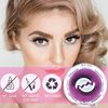 Reusable Self Adhesive Eyelashes, Reusable Adhesive Eyelashes, Self Adhesive Eyelashes Reusable Self Sticking, No Glue Eyelashes, False Eyelashes Natural Look(2-Pairs)