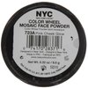 New York Color Wheel Mosaic Face Powder, Pink Cheek Glow, 0.32 Ounce