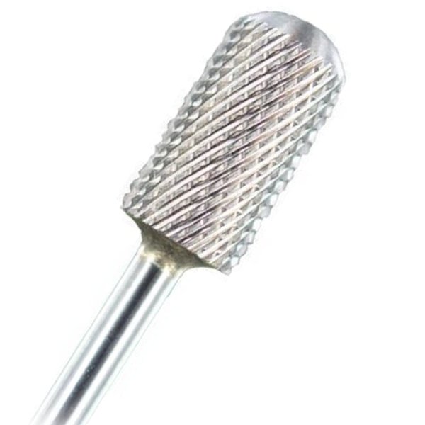Medicool Silver Carbide Safety Barrel File and Shape Acrylic and Gel Nail Tool | TWS-CC12C