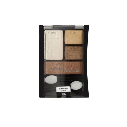 Expert Wear Eye Shadow Quad 80Q Gold Lights 0.17 oz ~ Shimmering Gold Tones for Radiant Eye Looks