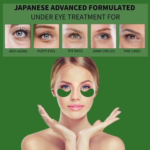 Under Eye Masks for Dark Circles and Puffiness 70PCS, Under Eye Patches for Puffy Eyes Treatment, Under Eye Gel Pads w/Seaweed, Aloe Vera, Peptides for Eye Bags Treatment, Eye Mask Patches Skincare