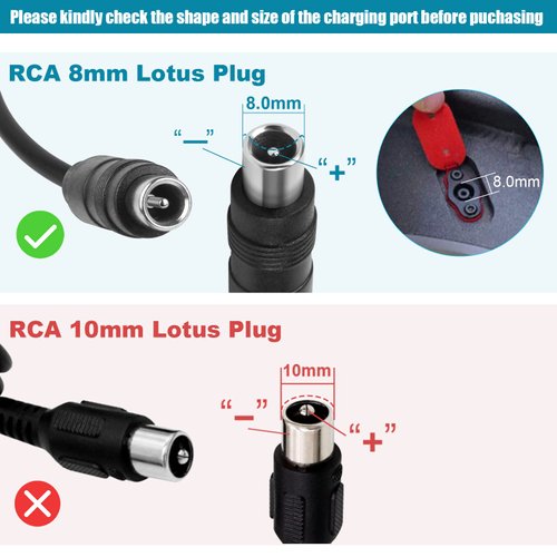 42V 2A Adapter Replacement for Segway Ninebot Charger Xiaomi M365, Bird, Lime, Lime-S, Skip, Spin, Segway Ninebot Electric Scooter Charger for ES1 ES2 ES4 E22 for 36V Li-ion Battery