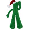 Multipet International Holiday Gumby Dog Toy with Santa Hat, Small