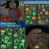 Halloween Party Favors, 30 Sheets Luminous Halloween Temporary Tattoos for Kids, Glow In The Dark Tattoos Stickers for Boys Girls Birthday Decorations Gifts, Halloween Goodie Bags Stuffers Supplies