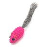 Kats'N Us Sisal Mouse Cat Toy Rabbit Fur Tail - 3 pk