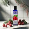 LICK Raspberry Scented Body Oil Gel - Vitamin E Infused, Moisturizing and Hydrating After Shower Body Oil, Natural and Gentle with Soothing Aromatherapy and Antioxidant Protection