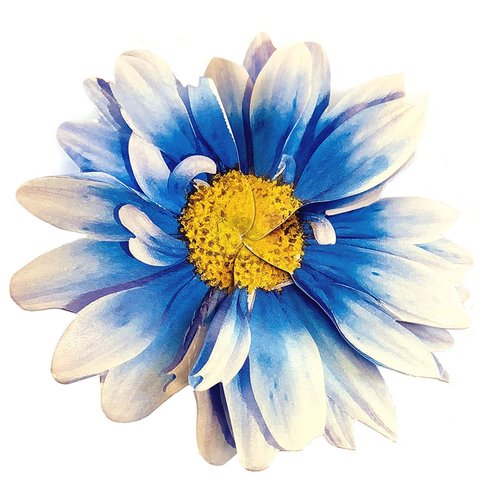 GiftWrap Etc. 3-D Flower Pop Up Cards - 4" Wide, Set of 90, Blue, Green, Pink, Birthday, Mother's Day, Greeting Card, Wedding Favors, Get Well, Thank You, Baby Shower, Gender Reveal, Easter