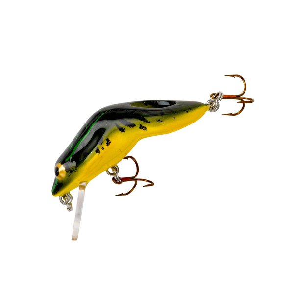 Rebel Lures Wee Frog Ultralight Crankbait Fishing Lure, Green Bullfrog, Teeny Wee Frog (1/8 oz)