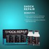 TRUSS Shock Repair - Damaged Hair Treatment Serum for Weekly Reconstruction + Ongoing Hair Repair - With Highly Concentrated Ampoules for Prime Hydration + Strength - (4 Week Supply)