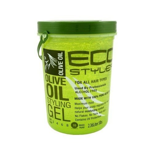 Eco Styler Styling Gel 5 Lb. Olive Oil with Free Nail File by Eco Styler