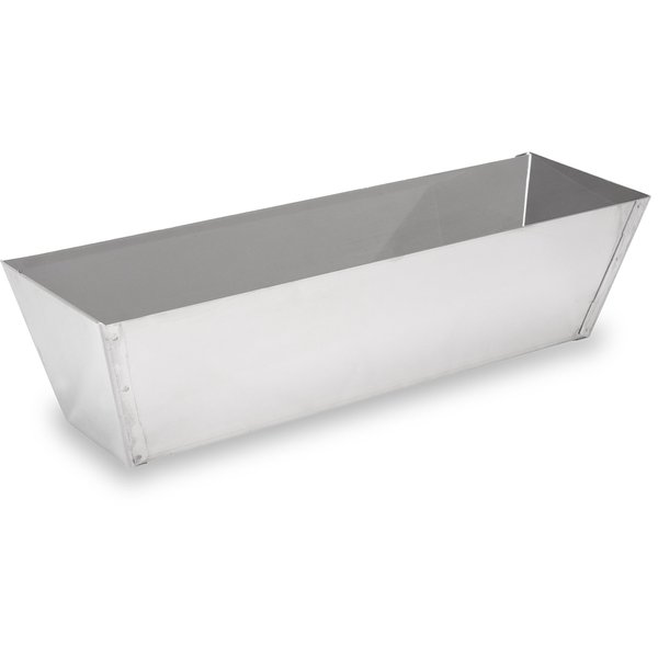 WAL-BOARD TOOLS Drywall Mud Pan, 12 Inch, Stainless, Made in the USA, 023-002