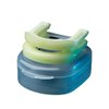 ZYPPAH Anti Snoring Hybrid Oral Mouthpiece | Mouth Guard for Better Sleep | Mouthpiece with Tongue Strap to Stop Snoring | Custom Mold for Mouth | Happy Sleep | Ghost | 2.25 x 2.75 x 1 inches