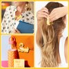 Yussti Golden Retriever Hair Claw Clips for Women Girls Cute Small Hairpins Hairgrips For Short Long Hair Doggie Gift Idea For Her Daughter Puppy Lovers Set of 1