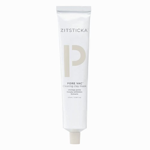 ZitSticka PORE VAC, Acid-Rich Clay Mask To Vacuum Pores + Smooth Texture | Derm-Backed (100 ml)